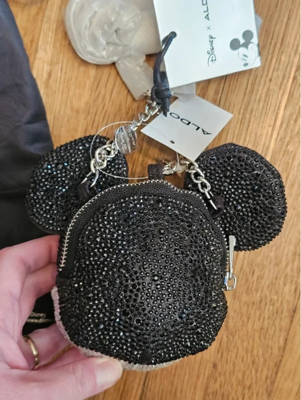 This is the Disney x ALDO Crystal crossbody